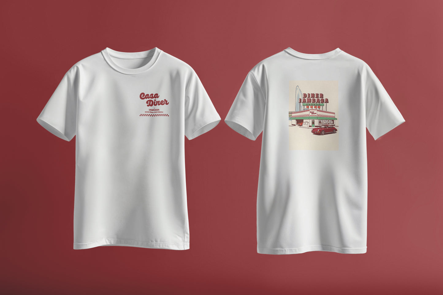 Casa Diner - The T-Shirt - Five Years Anniversary