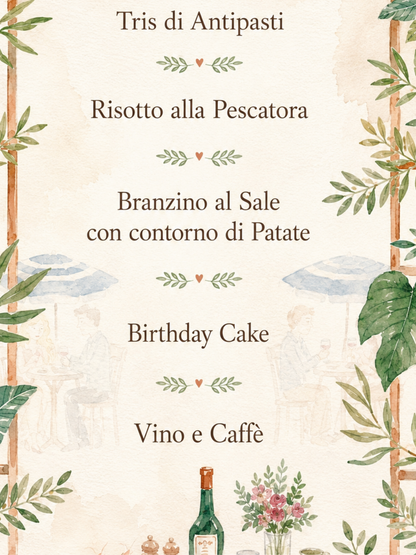 Casa Dinner - Waiting for Summer… and Andrea’s Birthday!